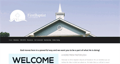 Desktop Screenshot of fbcpottsboro.com